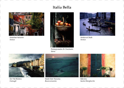 Italia Bella notecard set